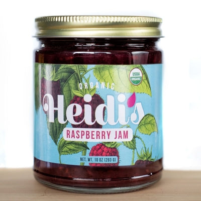 Heidi's Organic Raspberry Jam - 10-Ounce Jar