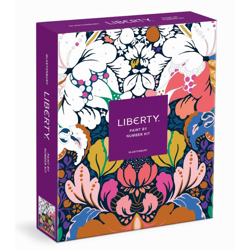 Liberty London 11 x 14 Paint By Number Kit — Glastonbury Design