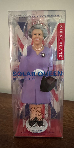 Limited Edition Diamond Jubilee Commemorative Solar Waving Queen