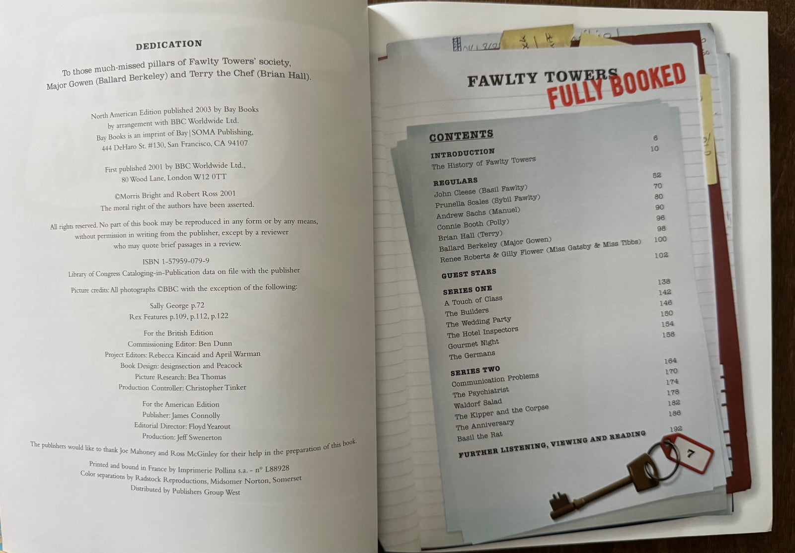 Fawlty Towers -- Fully Booked! **Autographed by John Cleese**