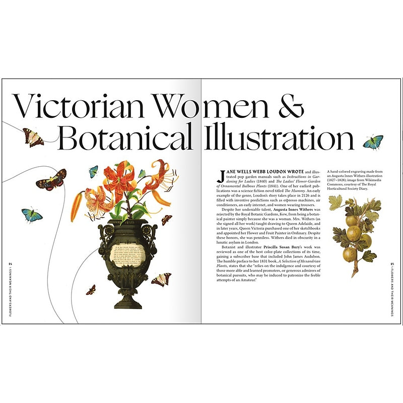 Flowers and Their Meanings: The Secret Language and History of Over 600 Blooms ( A Flower Dictionary) —  By Karen Azoulay