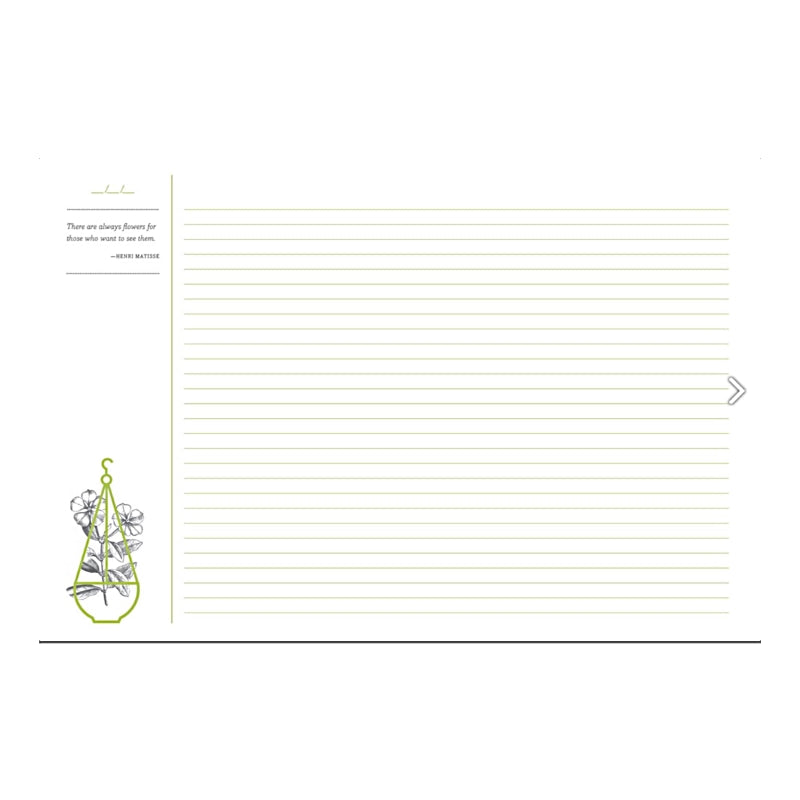 The Mindful Gardener: A Journal — by The New York Botanical Garden
