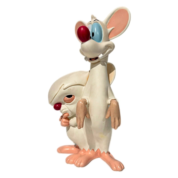 ワーナーブラザース　ピンキー&ブレイン Vintage Pinky & The Brain Vinyl Figure - Pretty Things & Cool Stuff