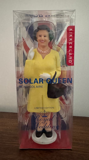 Limited edition Royal Wedding commemorative Solar Queen