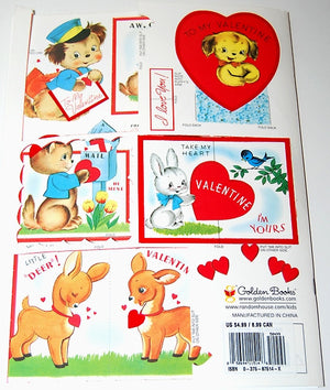 Vintage Valentines Press Out Book