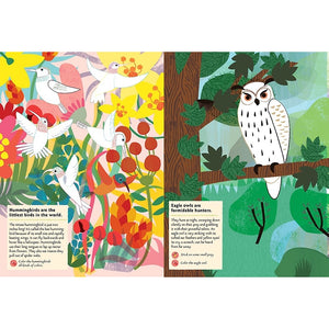 Birds of the World: My Nature Sticker Activity Book — Science Activity and Learning Book for Kids