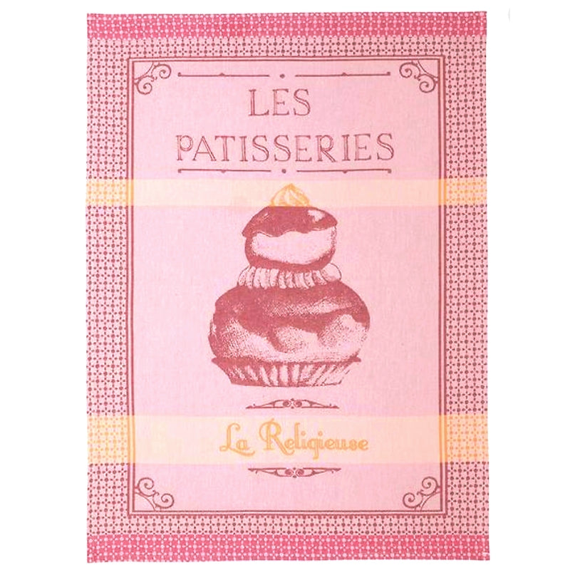 Coucke Les Patisseries French Cotton Jacquard Tea Towel