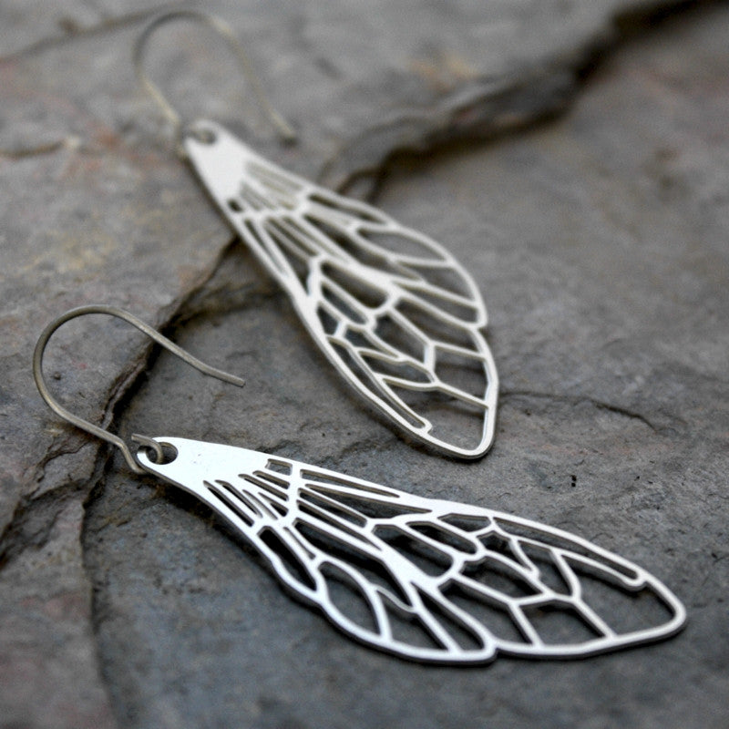 Delicate Wing Earrings Audra Azoury