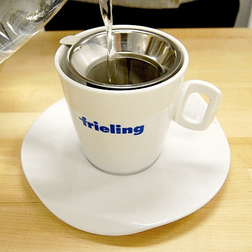 Easy Clean, Stainless Steel Tea Infuser/Filter with Lid — By Frieling