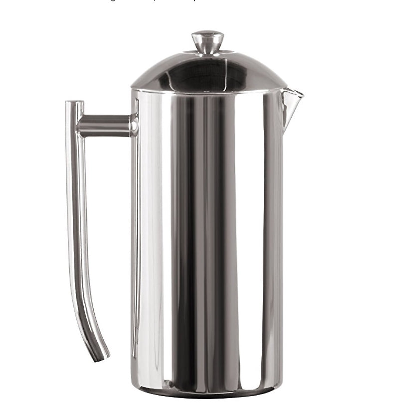 DOUBLE WALL, STAINLESS STEEL FRENCH PRESS - Polished Finish - 36