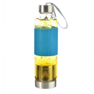 Water, Tea and Coffee Travel Infuser — GROSCHE Marino in Blue — 18.6 ounces