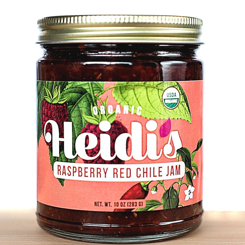 Heidi's Organic Raspberry Red Chile Jam