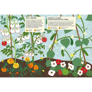 In the Vegetable Garden: My Nature Sticker Activity Book - Science