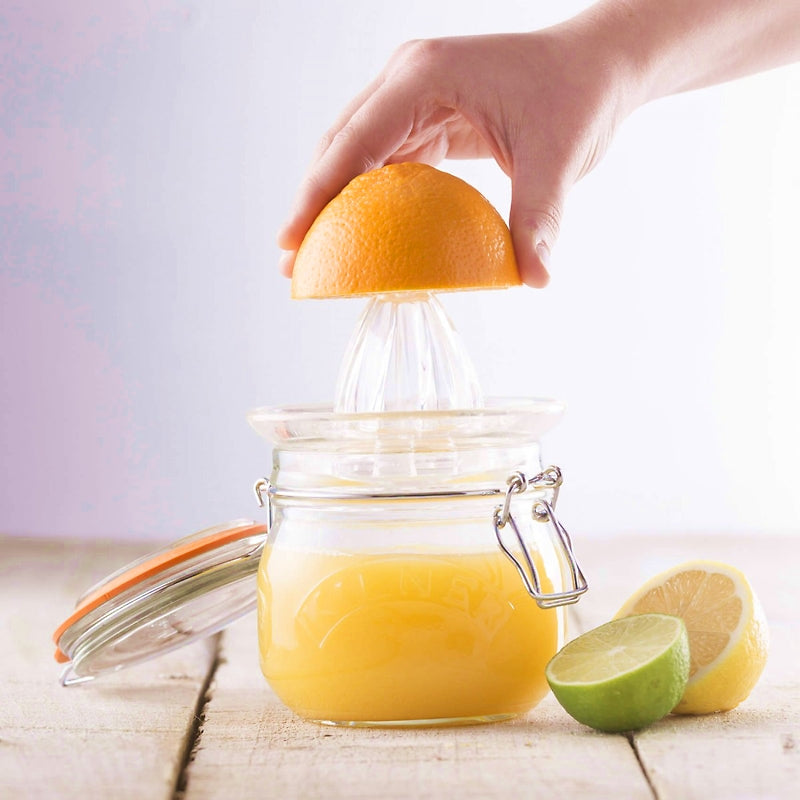 Kilner Clip Top Jar with Juicer — 17 Ounces