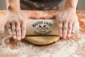 Mason Cash Varsity 3-in-1 Ceramic Rolling Pin and Flour Shaker