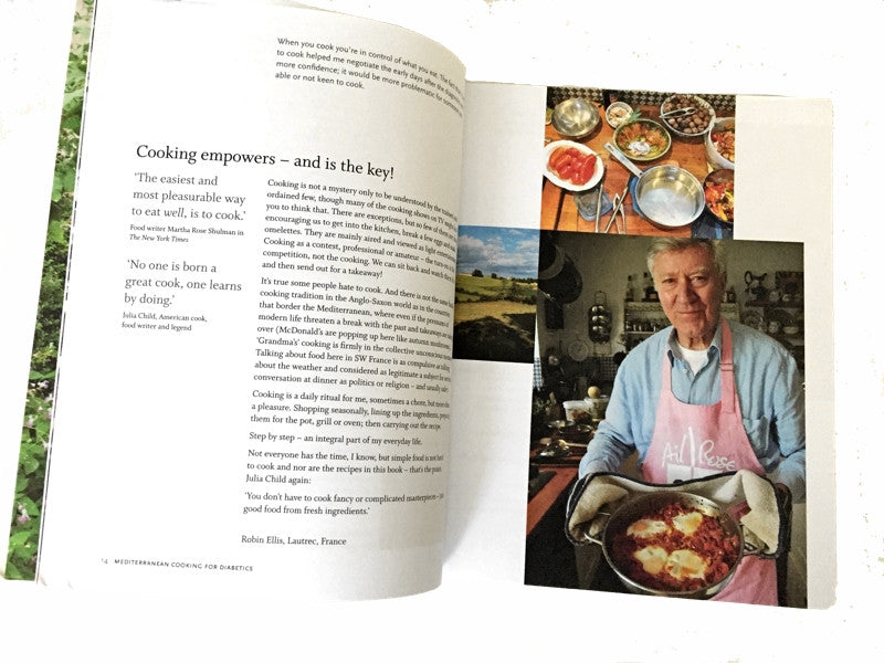 Mediterranean Cooking for Diabetics Cookbook by Robin Ellis