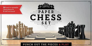 Paper Chess Set