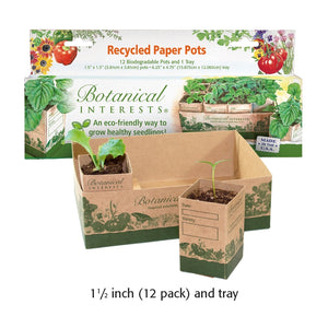 GROW YOUR OWN INDOOR/OUTDOOR BEE & BIRD FRIENDLY GARDENING KIT — WITH ORGANIC AND NON-GMO SEEDS FROM BOTANICAL INTERESTS