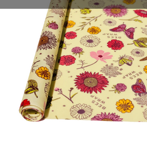Bee's Wrap Vegan Wrap Roll — Meadow Pattern