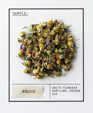 Steven Smith Teamaker — Meadow Egyptian Chamomile, Rooibos, Rose Petals and More Herbal Infusion — Varietal No. 45 — Tip Top Gift Box — 15 Sachets