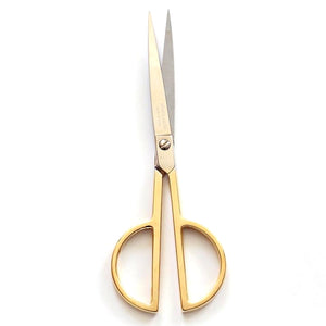 Studio Carta Paper Scissors Plated with 24 karat gold — HANDCRAFTED BY ARTISANS IN ITALY