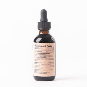 Sweet's Elderberry Tincture Daily Defense Immune Support 