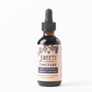 Sweet's Elderberry Tincture Daily Defense Immune Support 
