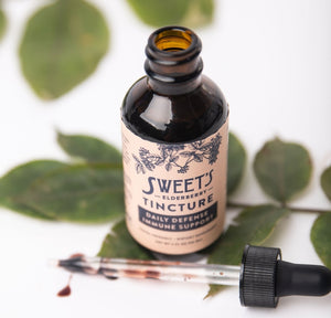 Sweet's Elderberry Tincture Daily Defense Immune Support 