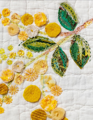 Wattle & Loop Yellow Flowers Slow Stitching Kit