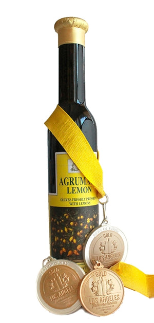 AGRUMATO LEMON - EXTRA VIRGIN OLIVE OIL PRESSED WITH LEMONS — FROM THE ABRUZZO REGION OF ITALY